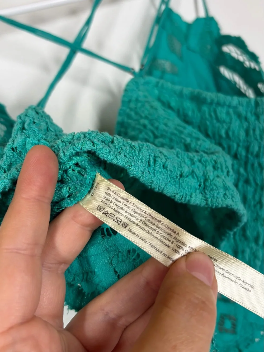 Free People Adella Lace Bralette Size Large
